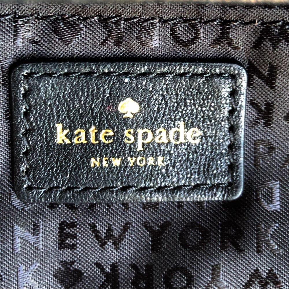 kate spade Whitaker Place Naomi  Black Quilted Crossbody - Picture 8 of 16